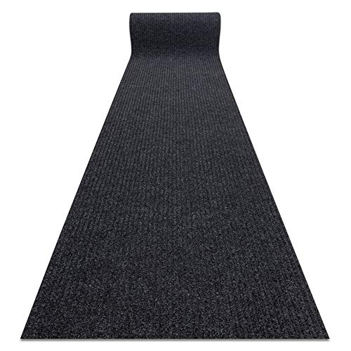 Runner - Türmatte rutschfest Gin 2057 Draußen Innen Liverpool anthrazit 80x260 cm von rugsx