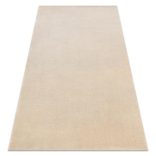 Teppich Teppichboden SEDUCTION creme 34 weich, langlebig, Schlafzimmer, Hotel creme 200x400 cm von rugsx