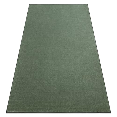 Teppich Teppichboden SEDUCTION grün 26 weich, langlebig, Schlafzimmer, Hotel 150x200 cm grün von rugsx
