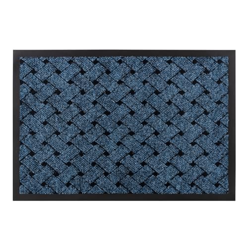 Türmatte rutschfest Vectra 0800 Türvorleger - Fußabstreifer - Fußabtreter, Draußen, Innen blau 50x80 cm von rugsx