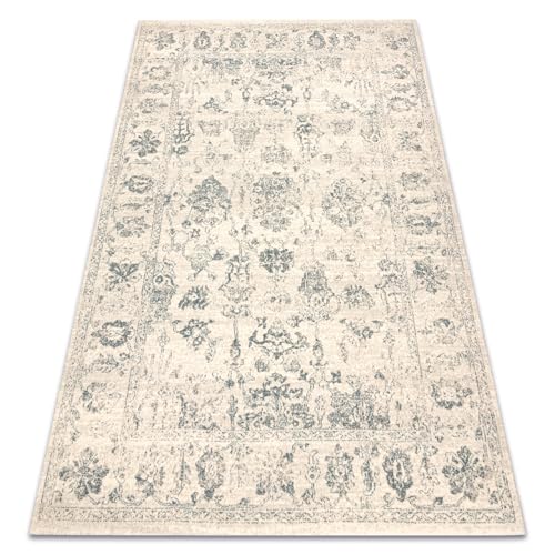 Wollteppich Abby 486.25.LA110 OSTA Kollektion, 100% Wolle, Ornament, Rahmen Klassisches beige/grün 80x160 cm Wollteppich Abby 486.25.LA110 OSTA Kollektion, 100% Wolle, Ornament, Rahmen Klassisches beige/grün 80x160 cm von rugsx