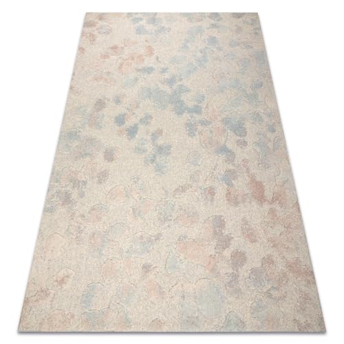 rugsx Flux 461.60.AE990 Wollteppich OSTA - Abstraktion, Strukturell, Loft Creme/blau Creme 80x140 cm rugsx Flux 461.60.AE990 Wollteppich OSTA - Abstraktion, Strukturell, Loft Creme/blau Creme 80x140 cm von rugsx