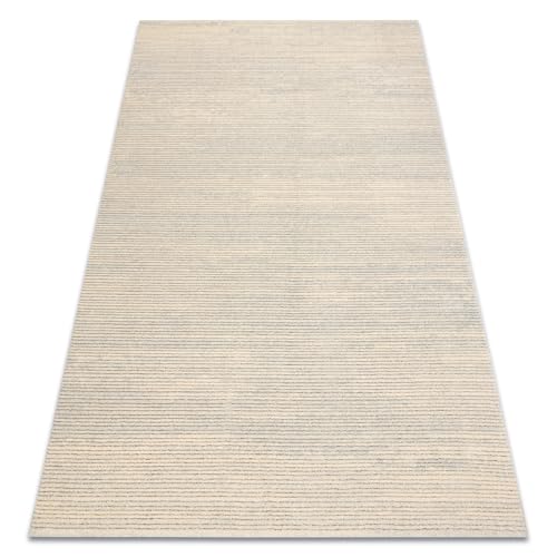 rugsx Flux 461.93.AE120 Wollteppich OSTA - Linien, Strukturell, Loft Creme/grau Creme 200x300 cm rugsx Flux 461.93.AE120 Wollteppich OSTA - Linien, Strukturell, Loft Creme/grau Creme 200x300 cm von rugsx