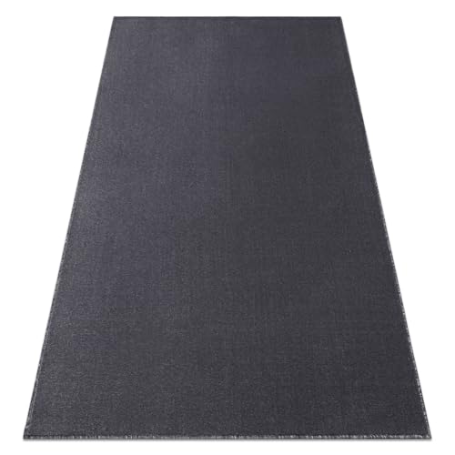 rugsx Teppich - Teppichboden Seduction Anthrazit, weich, langlebig, Schlafzimmer, Hotel 150x350 cm von rugsx