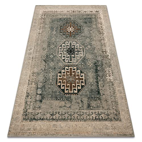 rugsx Wollteppich POLONIA ASHAN orientalisch jadeit grün 235x350 cm von rugsx