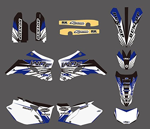 0031 Aufkleber für Yamaha WR250F 2007–2013 & WR450F 2007–2011 von ruilian