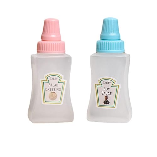 rujjftsy 25ml Mini Sauce Salat Kleine Dressing Container Gewürz Lagerung BBQ Q6K7 Dressing Salat Separat Für Büro von rujjftsy