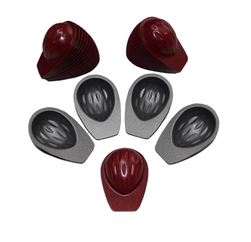kleine ANTIHAFT Nuss Schalen Backformen 2,8x2,2cm aus Teflon 30 er Set Nussbäcker Nuss Gefüllte Nüsse Oreschki Орешки von rukauf