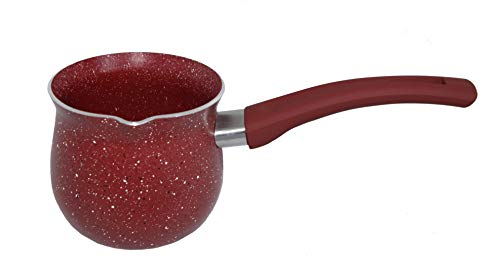 rukauf Dzhesva aus Alu mit Granit-Beschichtung 400 ml - Mokkakanne Topkapi Mokkakännchen Cezve 400-8,5 von rukauf