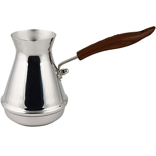 rukauf Dzhesva aus Edelstahl(1mm) 350 ml/Mokkakanne Topkapi Mokkakännchen Cezve 350 von rukauf