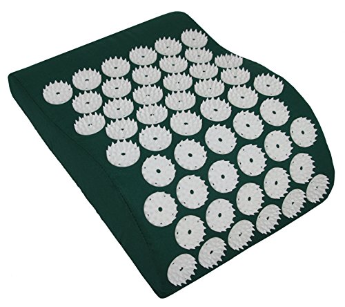 rukauf HQ Akupressurkissen Nackenkissen Nagelkissen Iplikator 31x23cm grün Shanti Entspannungskissen Green eco von rukauf