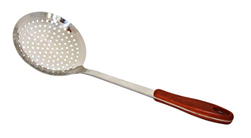 Schaumlöffel 43,5 cm lang, Ø 15,8 cm Schaumkelle Suppenkelle gross von rukauf