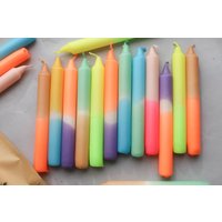 Dip Dye Kerzen Geburtstagskerzen Geburtstagsring Pastell Bunt Frühling Moderne Gold Dip Dye Kerzen Geburtstagskerzen Geburtstagsring Pastell Bunt Frühling Moderne Gold von rumahsaya