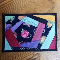 Tassenteppich, Mug-Rug, Untersetzer Für Teekanne, Kaffeepot von rundlingswerkstatt