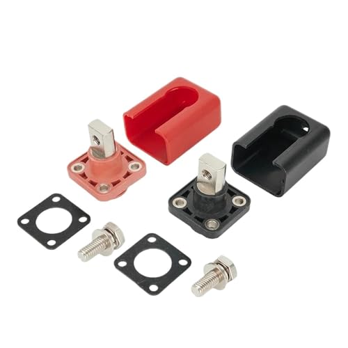 2Pcs 120A 150A 200A Alle-Kupfer Lithium-Batterie Terminal Stecker(Red) von runhuabaihuo