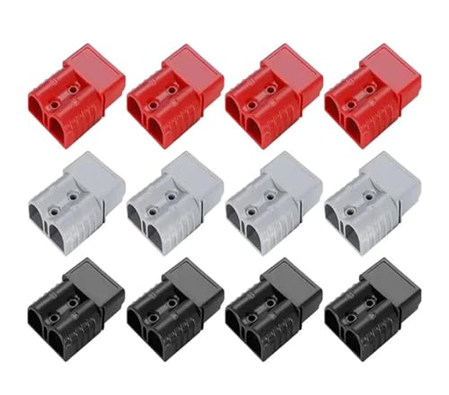 4Pcs/2Pairs 50A/120A 175A 350A Anderson Stecker Stecker SB50/SB350 Batterie Ladestecker(Ivory,20 Pcs) von runhuabaihuo