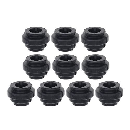 runhuabaihuo 10/5 Sets Bremse Oberen Unteren Pumpe Sattel Stoßdämpfer Hülse Staub Abdeckung Gummi Disc wasserdichte Kappe for Motorrad Roller Fahrrad(10 Type D) von runhuabaihuo