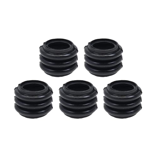 runhuabaihuo 10/5 Sets Bremse Oberen Unteren Pumpe Sattel Stoßdämpfer Hülse Staub Abdeckung Gummi Disc wasserdichte Kappe for Motorrad Roller Fahrrad(5 Type A) von runhuabaihuo