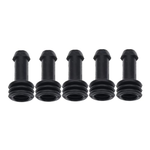 runhuabaihuo 10/5 Sets Bremse Oberen Unteren Pumpe Sattel Stoßdämpfer Hülse Staub Abdeckung Gummi Disc wasserdichte Kappe for Motorrad Roller Fahrrad(5 Type B) von runhuabaihuo
