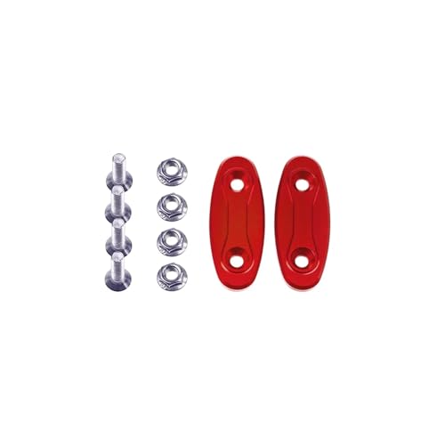 runhuabaihuo Motorrad Rückspiegel Basis Windschutzscheibe Drive Eliminator Spiegel Loch Abdeckung for GSXR600 GSXR750 GSXR1000 2015-2016(Red) von runhuabaihuo