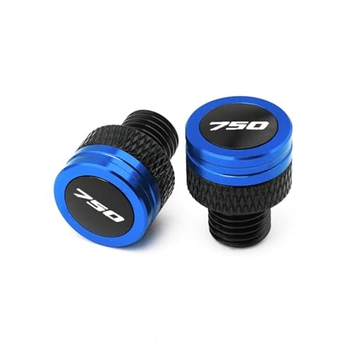 runhuabaihuo for 750 NSS 750 750 NSS750 250 300 CNC Motorrad Spiegel Loch Stecker Schrauben Kappen Spiegel Loch Abdeckung(Blue) von runhuabaihuo