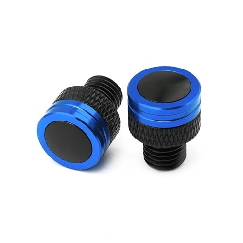 runhuabaihuo for 750 NSS 750 750 NSS750 250 300 CNC Motorrad Spiegel Loch Stecker Schrauben Kappen Spiegel Loch Abdeckung(Blue Without Logo) von runhuabaihuo