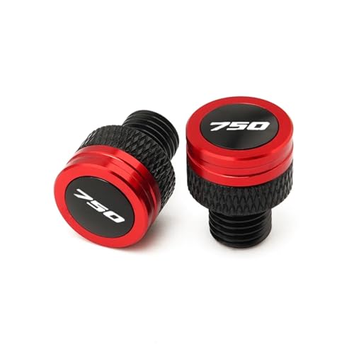 runhuabaihuo for 750 NSS 750 750 NSS750 250 300 CNC Motorrad Spiegel Loch Stecker Schrauben Kappen Spiegel Loch Abdeckung(Red) von runhuabaihuo