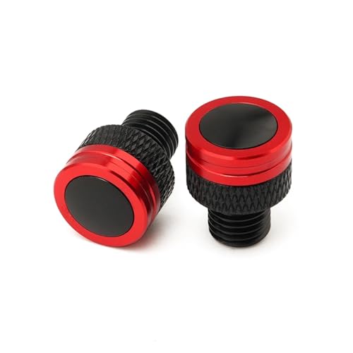 runhuabaihuo for 750 NSS 750 750 NSS750 250 300 CNC Motorrad Spiegel Loch Stecker Schrauben Kappen Spiegel Loch Abdeckung(Red Without Logo) von runhuabaihuo