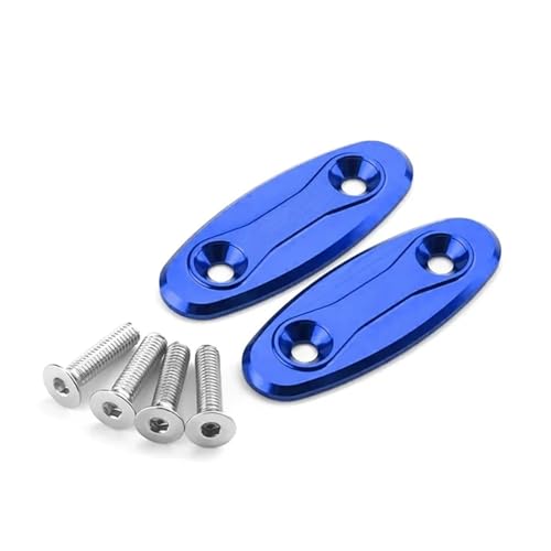 runhuabaihuo for GSX-R1000 GSX-R600 GSX-R750 GSX-R GSXR 600 750 1000 Spiegel Loch Dekorative Abdeckung Rück Basis Schallwand Eliminators Kappe(Blue) von runhuabaihuo