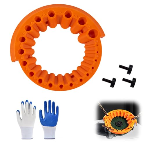 Bohrerschärfer Werkzeug - Bohrerschleifgerät zum Schleifen von Bohrern, Bohrer Schleifen Vorrichtung, Geeignet für Bohrer von 2-13mm, Bohrer Schleifgerät von runpeak