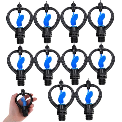 10pcs rotierende Sprinkler 360 Grad rotierende Bewässerung Automatischer Bewässerungssprinklerkopf für Garten Rasenfliegerwässerung 10pcs rotierende Sprinkler 360 Grad rotierende Bewässerung Automatischer Bewässerungssprinklerkopf für Garten Rasenfliegerwässerung von rupusiner
