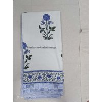 Neuer Blumendruck Wendedecke Dohar Soft Cotton Quilt Hand Block Print Floral Print Weiche Baumwolle Ac Decke von ruralartandcrafts