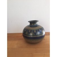Mitte Des Jahrhunderts Deutsche Keramik Vase von russUNDmax