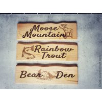 Benutzerdefiniertes Rustikales Holzschild - Extra Lang Personalisiertes Geschenk Handgraviert Einzigartiges Hochzeitsgeschenk Familie Etabliertes von rusticcraftdesign