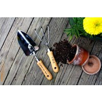 Personalisiertes Gartenwerkzeug-Set - Handkelle Kurze Schaufel Gärtner Geschenk Für Mama Ruhestand Geschenke Gartenmesser Muttertagsgeschenk von rusticcraftdesign