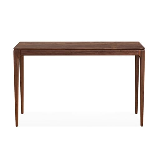 Konsolentisch Moderner Konsolentisch aus Massivholz, Sofatisch aus schwarzem Walnuss, Eingangstisch für Flur, schmaler Tisch hinter dem Sofa, Konsolentische für Eingangsbereich, Wohnzimmer von ruyi-1986