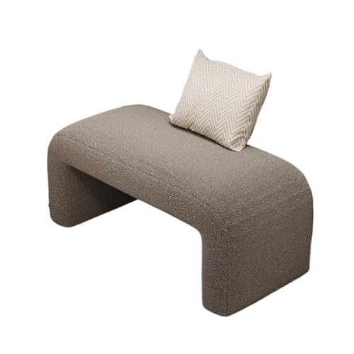 Schuhhocker Schuhputzer Hocker Haustür Eingang Tragen von Schuhen Hocker Schlafzimmer Schlafsofa Hocker Umkleideraum Hocker Weichpaket Bank Eingangsbank (G von ruyi-1986