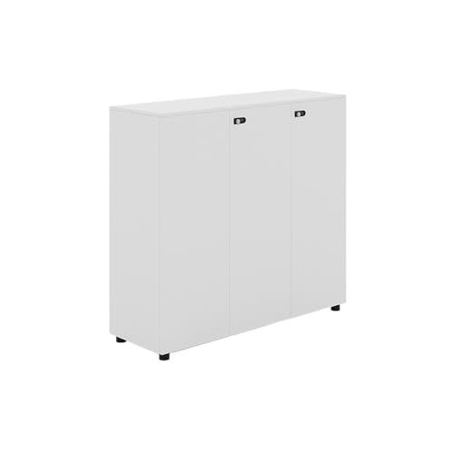 ruyi-1986 Büroschrank mit drei Türen, weiß, für Konferenzraum, Speisekammer, Büro, Aktenschrank, abschließbar, Büroschrank ruyi-1986 Büroschrank mit drei Türen, weiß, für Konferenzraum, Speisekammer, Büro, Aktenschrank, abschließbar, Büroschrank von ruyi-1986