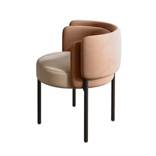 ruyi-1986 Esszimmer Moderne Esszimmerstühle, bequeme Essstühle mit dicken Kissen, Küchenstühle mit Metallbeinen Küchenstuhl von ruyi-1986