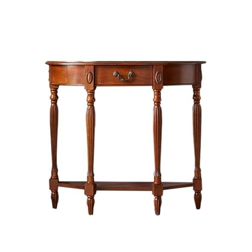 ruyi-1986 Konsolentisch, Beauty-Aufbewahrung, Konsolentisch, Vintage, ästhetischer Konsolentisch, Eingangshalle, Luxusmöbel, Eingangstisch (groß) von ruyi-1986