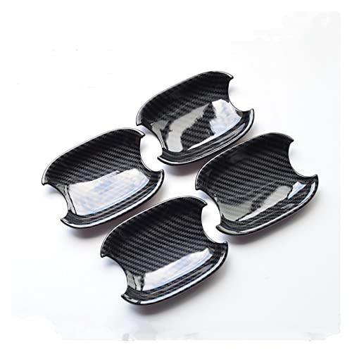 Auto Außentürgriffe Für A-UDI A5 2009–2016 Carbon-Faser-Auto-Außentürgriff-Abdeckung Außenschalenformleiste rweuiui (Farbe : for Door Bowls) von rweuiui