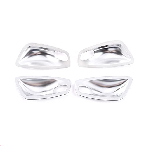 Auto Außentürgriffe Für B&MW 1er 120i E81 E82 2007-2011 Autoinnentürgriffschale Dekorationsabdeckung Innenausstattung rweuiui (Farbe : 4 Pcs Silver) von rweuiui