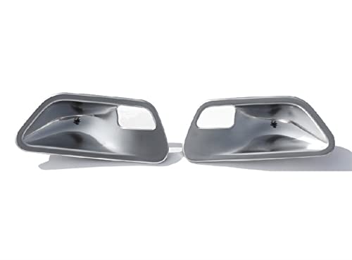 Auto Außentürgriffe Für B&MW 3er 4er F30 F32 F35 316i 318i 320li 2013-2018 Autoinnenraum Türgriff Bowl Cover Trim Autoteile rweuiui (Farbe : Silber) von rweuiui