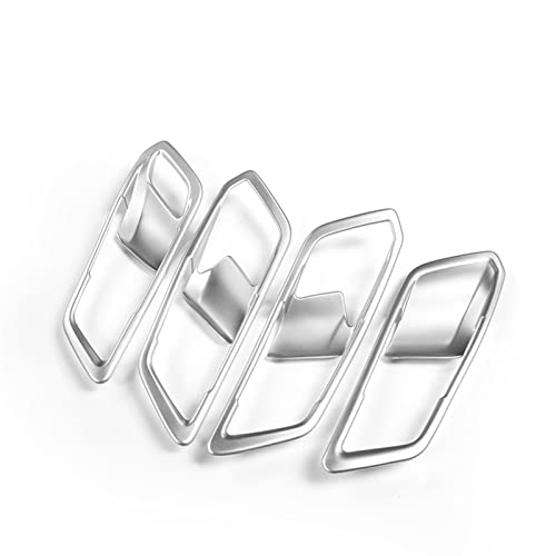 Auto Außentürgriffe Für B&MW 3er G20 G28 2020 Auto Styling Kohlefaser Türgriff Abdeckung Trim Tür Schüssel Taste Aufkleber Trimmen Interieur rweuiui (Farbe : Silber) von rweuiui