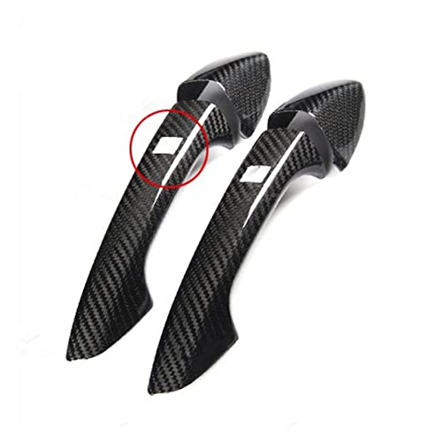 Auto Außentürgriffe Für Benz A B C E S-Klasse W204 C204 W205 C205 W207 W213 Alle Autos Nicht G-Klasse Carbon-Faser-Autotürgriff-Abdeckungsverkleidung rweuiui (Farbe : 2) von rweuiui