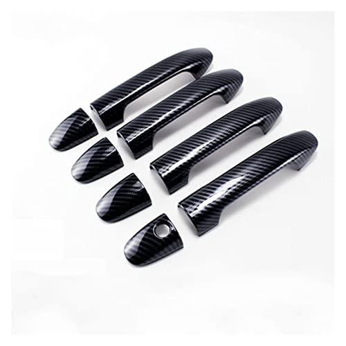 Auto Außentürgriffe Für Benz Für Vito V-Klasse V260 W447 2014-2019 Kohlefaser-Farbgriff Schutzhülle Türgriffschalen Zubehör rweuiui (Farbe : 1) von rweuiui