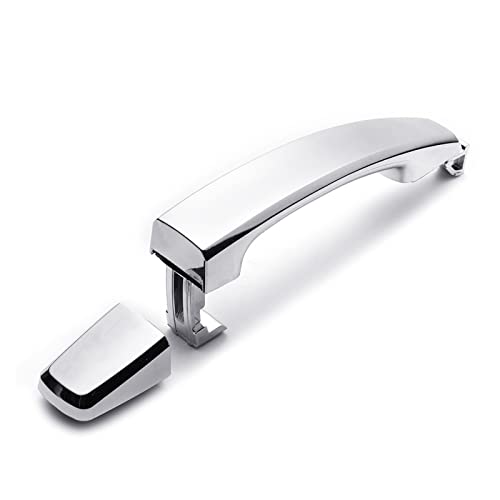 Auto Außentürgriffe Für Chevrolet, Für Captiva, Für Sport, Für Aveo, Für Saturn, Chrom Mit Schlüsselloch, Türaußengriffabdeckungen Vorne Rechts/hinten rweuiui (Farbe : 1pc Without Hole) von rweuiui
