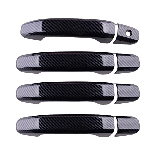 Auto Außentürgriffe Für Chevrolet Für Colorado 2015 2016 2017 2018 2019 2020 Carbon-Faser-Art-Seitentürgriff-Abdeckungs-Ordnung rweuiui von rweuiui