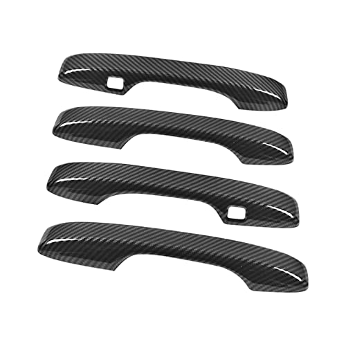 Auto Außentürgriffe Für Civic 11. Gen 2021 2022 Zubehör Auto Styling ABS Kohlefaser Trim Türgriffe Schüssel Abdeckung Schutz Aufkleber rweuiui (Farbe : 3) von rweuiui