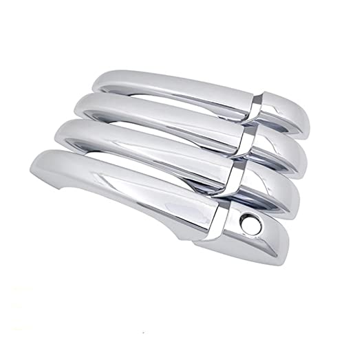 Auto Außentürgriffe Für Dodge Für Calibre 2007 2008 2009 2010 2011 2012 Chrom Türgriffabdeckung Außenverkleidung Car Styling Zubehör rweuiui (Farbe : No Buttons 4 Door) von rweuiui